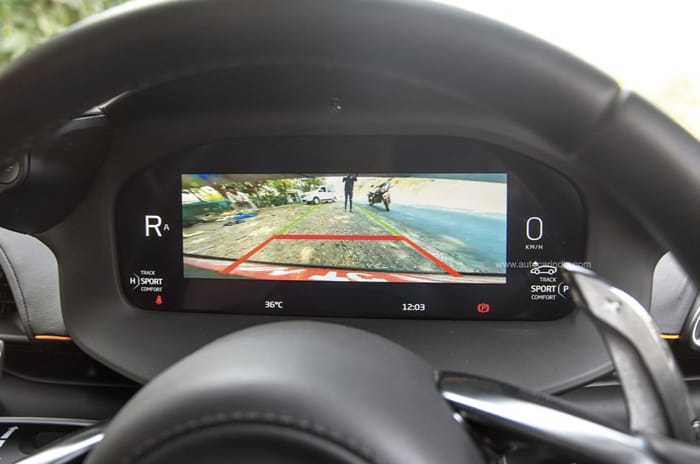 McLaren Artura instrument cluster